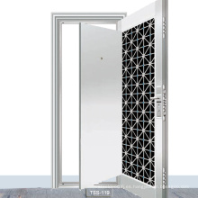 Personalizar el grosor de la puerta principal diseños de puerta de acero inoxidable